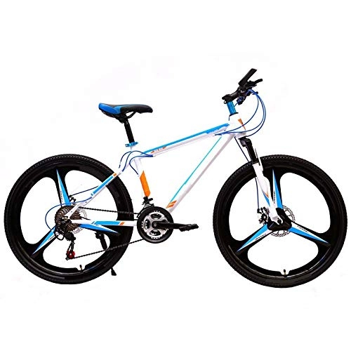 Vélo de montagnes : yfkjh VTT pour adulte avec double frein à disque amortisseur et une roue hors route à vitesse variable pour homme et femme 26" 24 vitesses