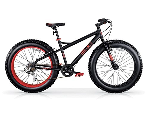 Vélos de montagne Fat Tires : MBM fatmachine, Fat Bike de Montagne Unisexe Enfants Taille Unique Nero A01