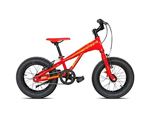 Vélos de montagne Fat Tires : Torpado vélo Junior 16 "Fat Shark acier 1 V Rouge (enfant) / Bicycle Junior 16 Fat Shark Steel 1 V Red (Kid)