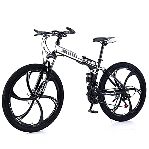 Vélos de montagne pliant : GWXSST Vélo Pliage Rapide, Vélos Mountain, Anti-Slip Résistant à l'usure Ergonomique Léger, Vélo Double, pour Hommes Ou Femmes Dual C(Size:27 Speed)