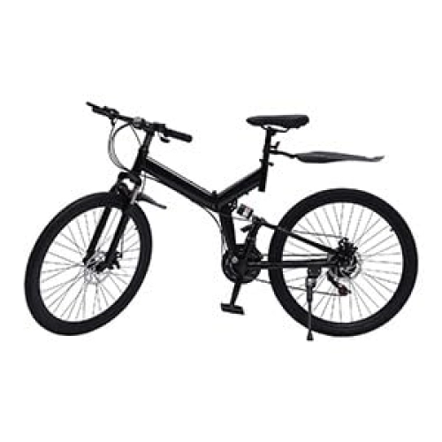 Vélos de montagne pliant : Kaichenyt 26" Vélo Pliant, Premium VTT 21 Vitesses -Suspension Complète Frein à Disque Avant et Arrière pour Vélo pour Garçon Fille Femme et Homme