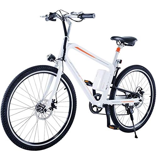 Vélos de montagne électriques : AGWa VTT pour adultes 48V 10Ah électrique Vélo de montagne et 21 Vitesse électrique VTT hors route (en alliage de magnésium Rim, 350W)
