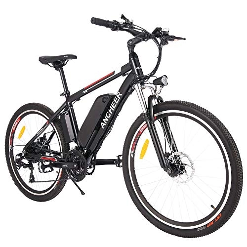 Vélos de montagne électriques : ANCHEER Ebike pour Adultes, VTT électrique 26'' / 27, 5 '', vélo de Montagne e Bike avec Moteur 250W 36V / 8Ah 48V / 10Ah Batterie Lithium-ION, vélos électriques de Ville de vélo pour Adultes