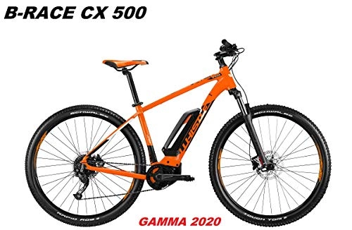 Vélos de montagne électriques : Atala B-Race CX 500 Gamma 2020 Vélo électrique, ORANGE BLACK WHITE MATT, 18" - 46 CM