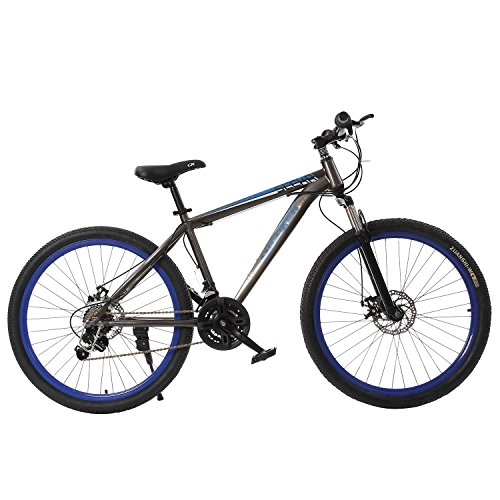 Vélos de montagne électriques : BIKFUN Vélo de Montagne Pliable pour vélo électrique, 26 / 20 pneus Vélo électrique pour vélo Ebike 250 W, Batterie au Lithium 36V 8Ah, Suspension Complète Premium, 21 / 7 Vitesses (Authentique)