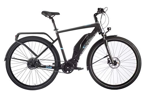 Vélos de montagne électriques : Brinke Vélo Électrique Rushmore Evo DI2 Sport Transmission Automatique (Noir, L)