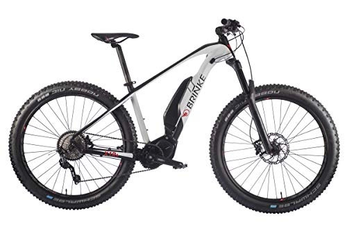 Vélos de montagne électriques : Brinke Vélo Électrique X1R (Blanc, S)