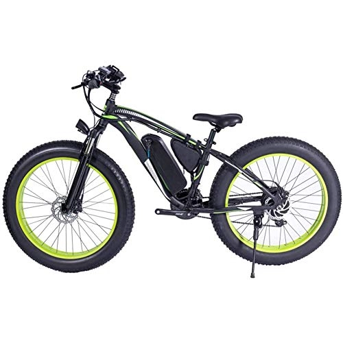Vélos de montagne électriques : D&XQX Électrique VTT, Vélo de Route 7 Vitesse Scooter en Alliage d'aluminium Cadre Airfoil-Shaped, Deux Frein à Disque 26" (36V 250W) Amovible Batterie au Lithium