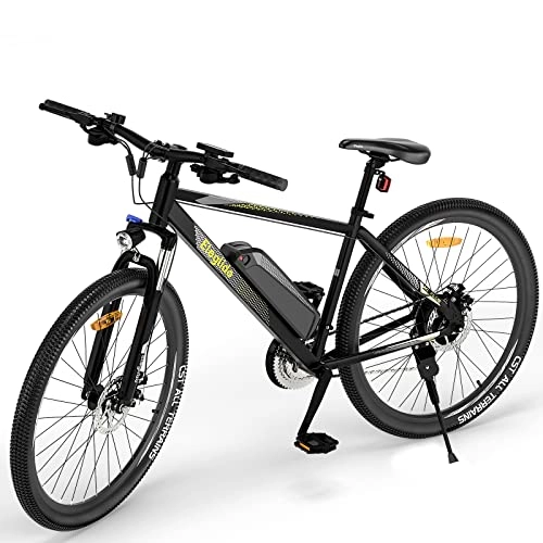 Vélos de montagne électriques : Eleglide M1 Plus Nouvelle Version Vélo Electrique 27, 5", VTT, Vélo Electrique Homme / Femme, E-Bike City Bike pour Adultes, Batterie Amovible 12, 5 Ah Shimano Shifter - 21 Vitesses