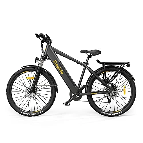 Vélos de montagne électriques : Eleglide T1 Vélo Électrique, 27, 5" Vélo Électrique en Montagne pour Adulte, 250W VTT Électrique Homme Femme, Batterie 36V 12, 5Ah Amovible, Écran LCD, Shimano 7 Vitesses E-Bike