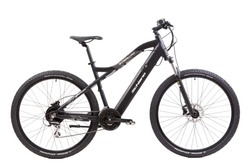 Vélos de montagne électriques : F.lli Schiano E- Mercury Vélo électrique Unisexe Adulte Noir 29