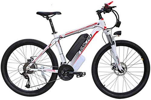 Vélos de montagne électriques : Fangfang Vélos électriques, 26 '' Electric Mountain Bike 350W Commute E-Bike avec Removeable 48V Lithium-ION 21 Vitesses Vitesse Trois Modes de Travail, Bicyclette