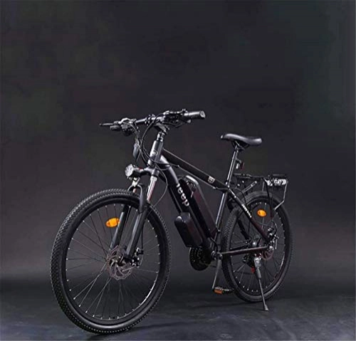 Vélos de montagne électriques : Fangfang Vélos électriques, Adulte 26 Pouces électrique VTT, 36V Batterie au Lithium en Alliage d'aluminium vélo électrique, écran LCD Dispositif Anti-vol, Bicyclette (Color : A, Size : 10AH)