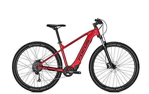 Vélos de montagne électriques : Focus Whistler2 6.9 Groove quotidien & Fitness Electrique Mountain Bike 2019, rouge, L / 48cm