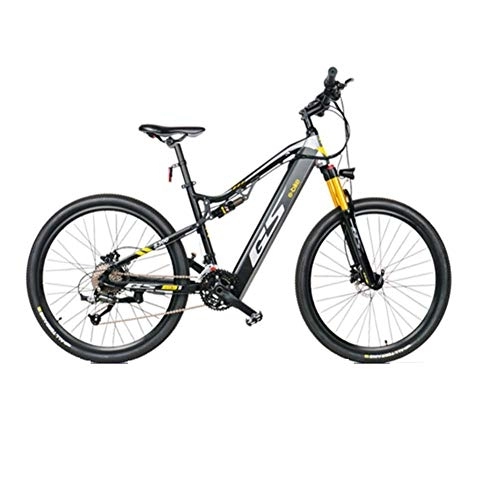 Vélos de montagne électriques : FZYE 27.5 Pouce Vélos électriques Cyclisme, 48V / 17.5A Hors Route Bicyclette Vélos Sports et Loisirs Hommes Adultes, Gris
