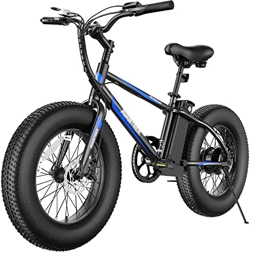 Vélos de montagne électriques : HESND zxc Bicycles pour adultes Vélo électrique à batterie amovible VTT VTT E-Bike Fat Tire Hommes ; S Snow Electr Bike