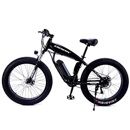 Vélos de montagne électriques : HXwsa Électrique Mountain Bike 26" 4, 0 Pouces Fat Tire Ebike, 36V 8Ah Amovible Batterie au Lithium, 250W Moteur, Fat Tire vélo électrique, vélo électrique pour Adultes, B