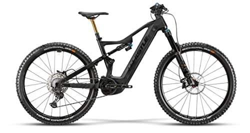 Vélos de montagne électriques : Nouvelle E-BIKE 2022 MTB FULL CARBON 2022 WHISTLE B-RUSH C8.2 12 V mesure 40 coloris noir / noir