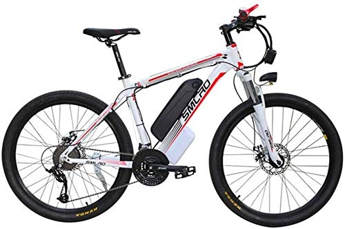 Vélos de montagne électriques : RDJM VTT Electrique, Vélo électrique au Lithium-ION Batterie vélo de Montagne Assisted Adulte Commuter Fitness 48V Grande capacité de Batterie de Voiture, 3