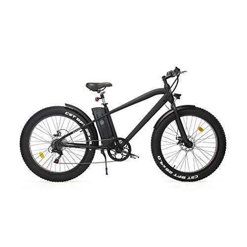 Vélos de montagne électriques : REVOE Fat Vélo électrique Mixte Adulte, Noir