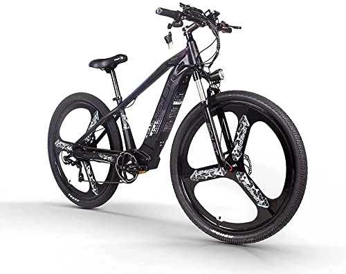 Vélos de montagne électriques : RICH BIT TOP-520 Vélo électrique pour Hommes, 29 ''vélo électrique de Montagne, Batterie Lithium-ION 48V 10Ah, Frein à Disque hydraulique (Couleur)