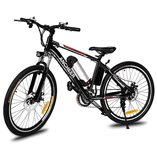 Vélos de montagne électriques : SHIJING 26"250W vélo électrique en Aluminium ebike 21 Vitesse VTT Vélo électrique