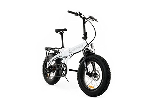 Vélos de montagne électriques : Tucano Bikes Monster HB Vélo électrique Pliable de Type fatbike Blanc