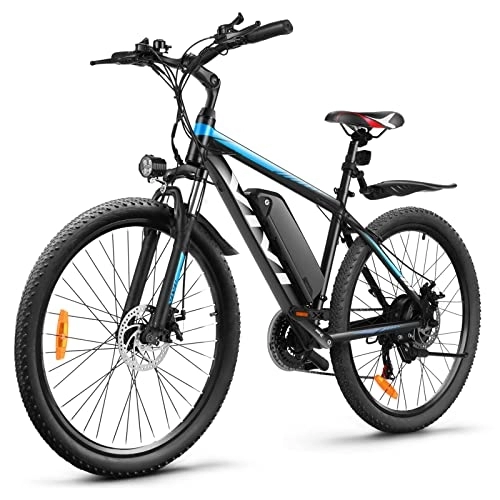 Vélos de montagne électriques : Vivi H6 Vélos électriques Adulte Unisexe, Bleu 26, Pouces