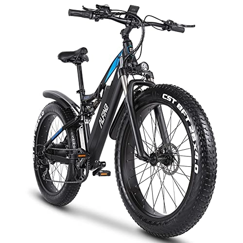 Vélos de montagne électriques : VLFINA X-03 48V vélo électrique Haute Puissance Montagne vélo électrique 26 Pouces Adulte vélo électrique 17AH Batterie au Lithium