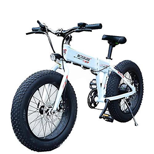 Vélos de montagne électriques : Vlo lectrique Pliable Adulte Mountain Pliant E-Bike Bicyclette Portable Home