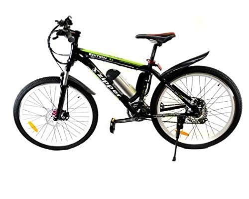 Vélos de montagne électriques : VTT électrique Black Z6 21 vitesses Ultimate Edition 26