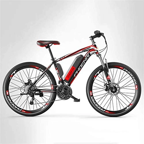 Vélos de montagne électriques : Vélo électrique, Vélo électrique de montagne for hommes adulte, vélos électriques 250W, 27 vélos hors route à vélo électrique, batterie au lithium 36V, roues de 26 pouces ( Color : A , Size : 10AH )