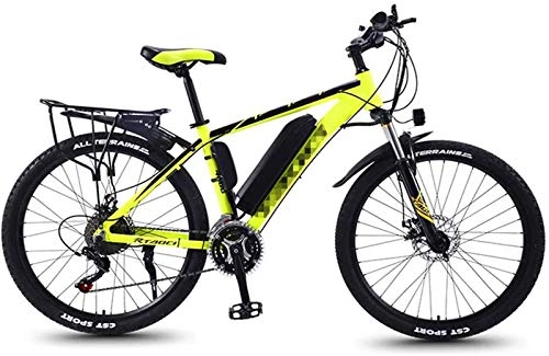 Vélos de montagne électriques : Vélos électriques, 36V 350W vélo électrique for adultes, Hommes Vélo de montagne 26inch Fat Tire E-Bike, Vélos en alliage de magnésium eBikes tout terrain, avec 3 modes d'équitation, for l'extérieur C