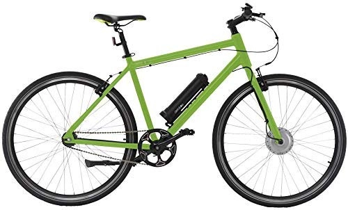 Vélos de montagne électriques : WJSW Vélo électrique pour Hommes, vélo Hybride, Roues de 28 Pouces, assistées par pédales, avec Batterie Li-ION 36v et système de Transmission SRAM® Automatix