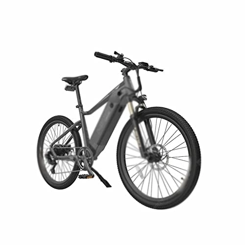 Vélos de montagne électriques : Wonzone ddzxc Vélo électrique C26 Vélo électrique 250 W 48 V 10 Ah Vélo électrique classique de ville Route VTT Vélo électrique en alliage d'aluminium (Couleur : gris)