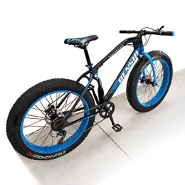 Llpeng Fat Tyre Mountain Bike 7-Speed ​​24 / 26 inch Beach / Neve Bici, 4, 0 Ultra-Wide Pneumatici, off-Road Mountain Bicicletta, Maschio / Femmina, Studenti (Color : 5, Size : 26Inch)