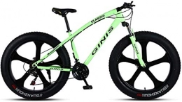 Ceiling Pendant Fat Tyre Mountain Bike Adult-bcycles BMX Fat Tire Mountain bike Off-road Spiaggia Neve Bike 21 / 24 / 27 / 30 Velocit Velocit Mountain bike 4.0 pneumatico largo adulti esterna che guida ( Color : E , Size : 27 Speed )