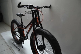  Fat Tyre Mountain Bike BICI FAT DEMON IN ALLUMINIO X SABBIA E NEVE EVO MTB 16, 7 KG..freni idraulici