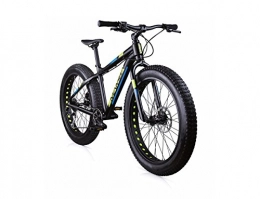 MBM Fat Tyre Mountain Bike Bici Rider MBM BLACKMAMBA in alluminio matt black (L)