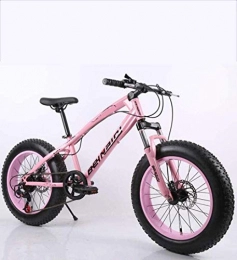 MYPNB Fat Tyre Mountain Bike BMX Fat Tire Mens Mountain bike, doppio freno a disco in acciaio / -alto tenore di carbonio telaio Cruiser Bikes, Spiaggia motoslitta Bicicletta, 26 pollici Ruote 5-25 ( Color : B , Size : 21 speed )