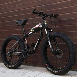 CSS Bici CSS Mountain Bike Bicicletta per adulti, Fat Mbire Hardtail Mbt Bike, telaio in acciaio ad alto tenore di carbonio, freno a doppio disco, ruote da 26 pollici 6-24, 21 velocità