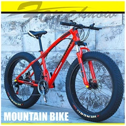 LYTLD Fat Tyre Mountain Bike LYTLD Hardtail Mountain Bike, Freno a Doppio Disco da 24 Pollici, MTB per Adulti, con Sedile Regolabile per attività Ricreative All'aperto Scuola di Ricreazione