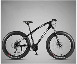 Aoyo Fat Tyre Mountain Bike Outdoor Mountain Bike, MTB, MTB Biciclette, Fat Tire, sospensione anteriore, doppio freno a disco, da 26 pollici, hardtail, Mtb, alto tenore di carbonio in acciaio, 21 costi, Sport Bike, Uomini Donne