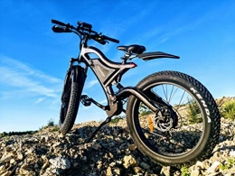 STALKER MAD BIKE Fat Tyre Mountain Bike STALKER Mad Bike® Predator - Electric Fat Bike 26x4 750W 48V 11.6Ah 120Nm