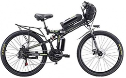 Fangfang Bici Bicicletta Elettrica, Bici elettrica, elettrico pieghevole, alta acciaio al carbonio Materiale Mountain Bike con 26" Super, 21 Velocità Gears, 500W motore asportabile, batteria al litio 48V , Biciclett