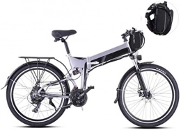 Erik Xian Bici Elettrica bici elettrica Mountain Bike 26 biciclette elettriche, pollici 21 velocità Montagna Boost biciclette strumento LCD adulta della bicicletta Sport all'aria aperta per i sentieri della giungla,