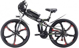 Erik Xian Bici Elettrica bici elettrica Mountain Bike 26 '' elettrico pieghevole Mountain bike, bici elettrica 350W con 48V 8Ah / 13Ah / 20AH agli ioni di litio, Sospensione Premium Full E 21 Velocità Gears per i se