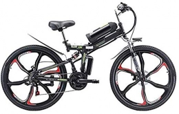 Erik Xian Bici Elettrica Bici elettrica Mountain Bike 26 '' Pieghevole Mountain Bike elettrica, Bicicletta elettrica con Batteria agli ioni di Litio da 48V 8Ah / 13Ah / 20Ah, Sospensione Completa Premium e Marcia a
