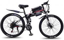 Erik Xian Bici Elettrica bici elettrica Mountain Bike Biciclette elettriche for adulto, 26 '' pieghevole MTB Ebikes for gli uomini delle signore delle donne, 36V 350W 13Ah rimovibile agli ioni di litio della bicicle