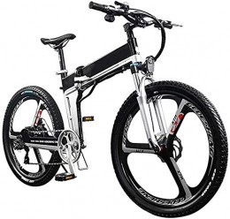 GBX Bici GBX Bici, Bici Elettrica, Mountain Bike Elettrica 400 W 26 'Bicicletta Elettrica Professionale Pieghevole con Cambio a Batteria Agli Ioni Di Litio 48V 10Ah Rimovibile 30 Velocit per Adulti